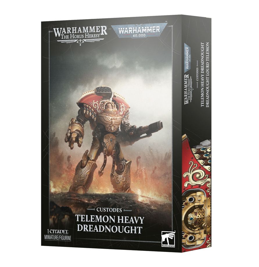 Adeptus Custodes: Telemon Heavy Dreadnought - 禁軍：特拉蒙重型無畏機甲