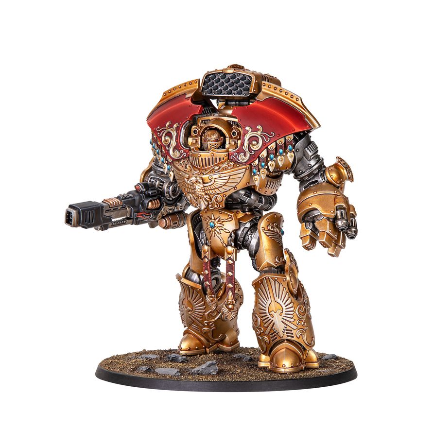 Adeptus Custodes: Telemon Heavy Dreadnought - 禁軍：特拉蒙重型無畏機甲
