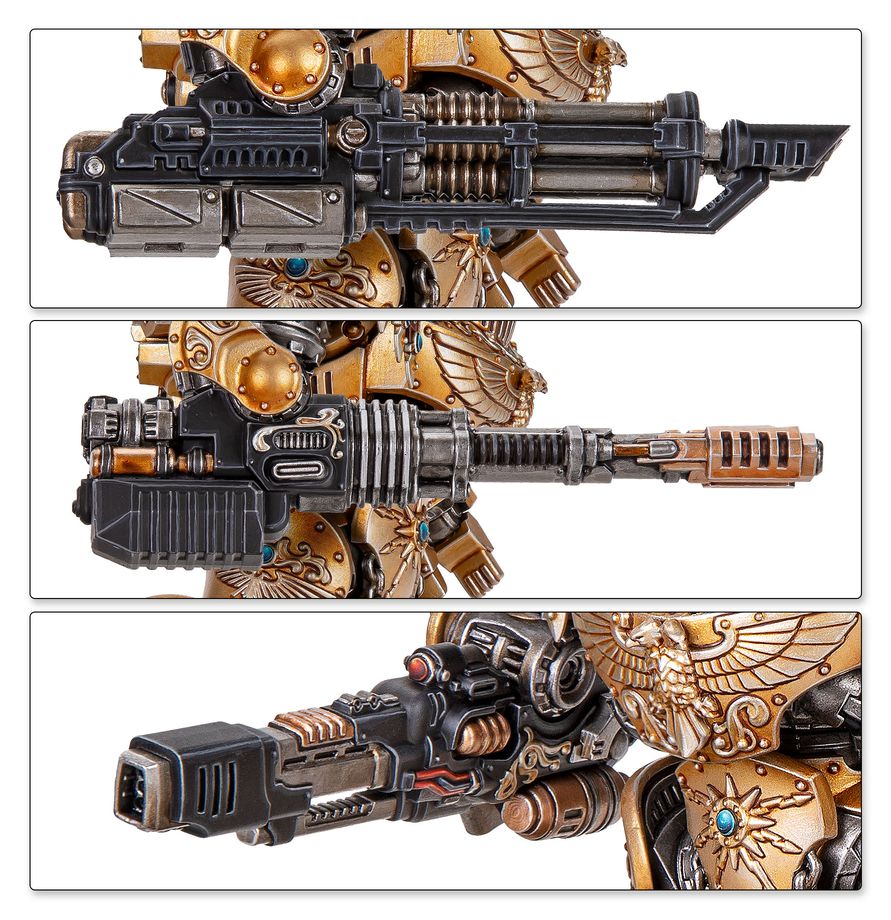 Adeptus Custodes: Telemon Heavy Dreadnought - 禁軍：特拉蒙重型無畏機甲