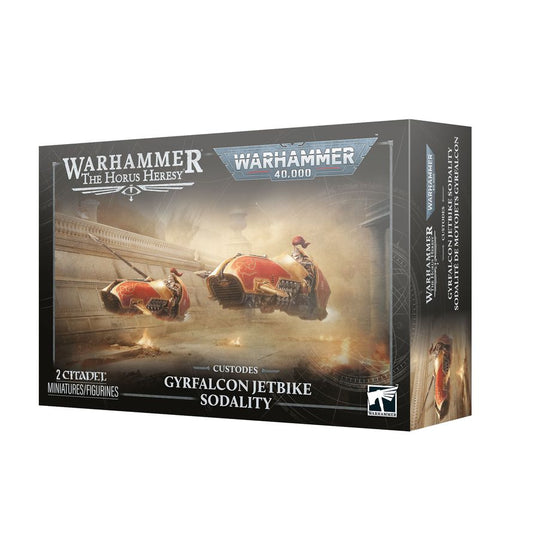 Adeptus Custodes: Gyrfalcon Jetbike Sodality - 禁軍：鶻鷹噴氣摩托兄弟會