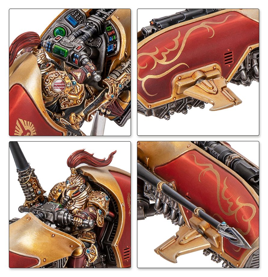 Adeptus Custodes: Gyrfalcon Jetbike Sodality - 禁軍：鶻鷹噴氣摩托兄弟會