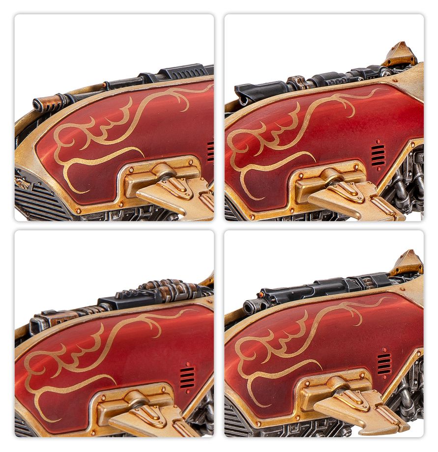 Adeptus Custodes: Gyrfalcon Jetbike Sodality - 禁軍：鶻鷹噴氣摩托兄弟會