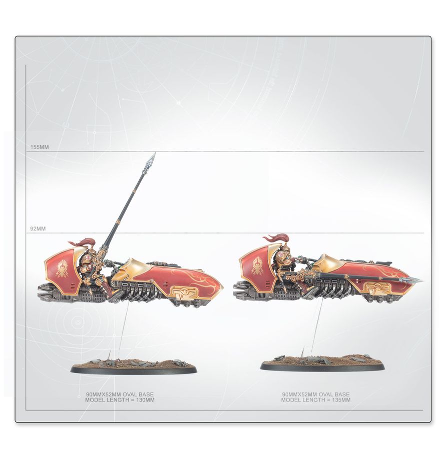 Adeptus Custodes: Gyrfalcon Jetbike Sodality - 禁軍：鶻鷹噴氣摩托兄弟會