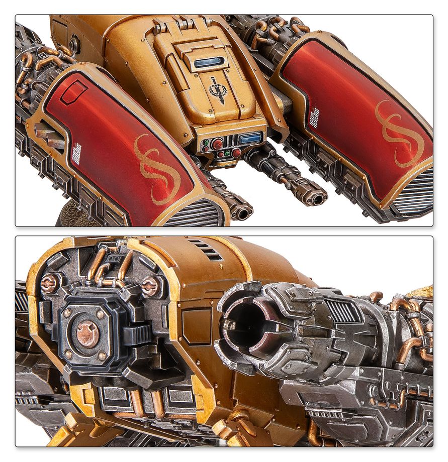Adeptus Custodes: Pallas Grav-Attack - 禁軍：帕拉斯反重力戰車