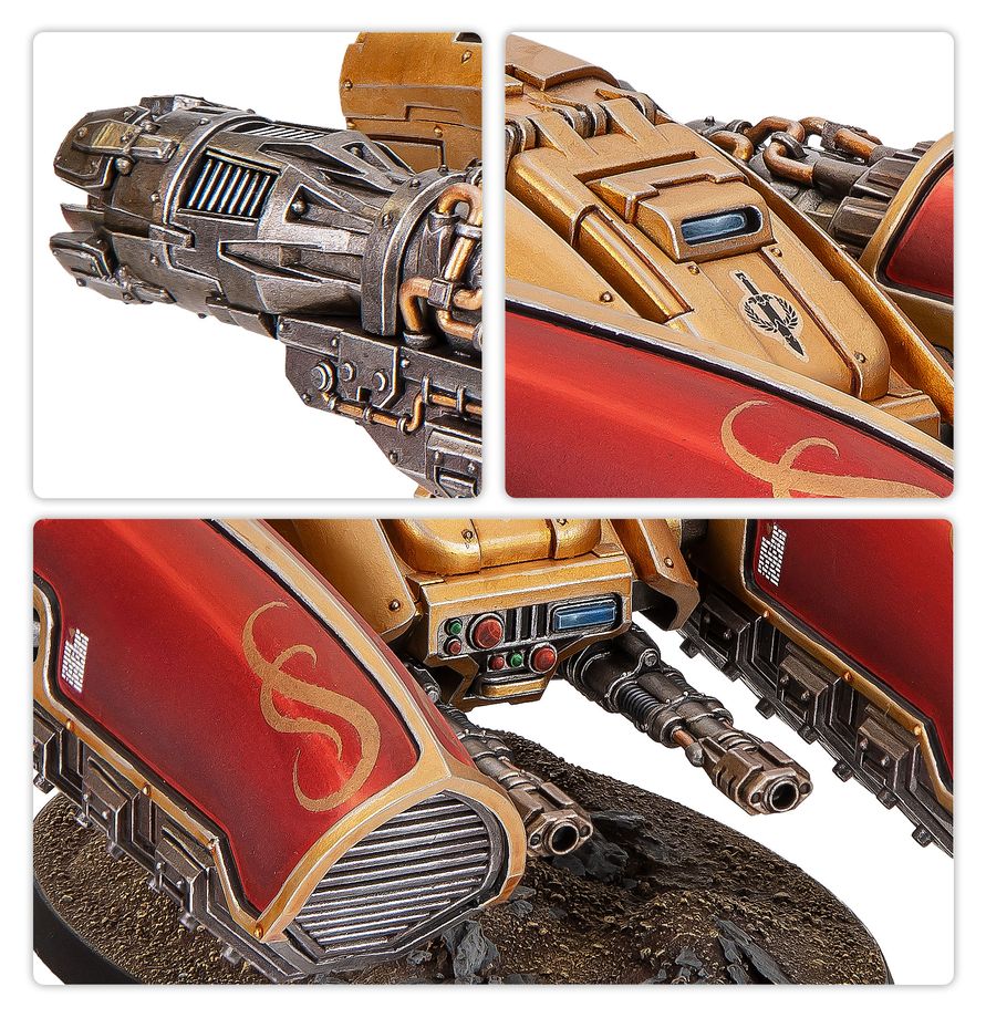Adeptus Custodes: Pallas Grav-Attack - 禁軍：帕拉斯反重力戰車