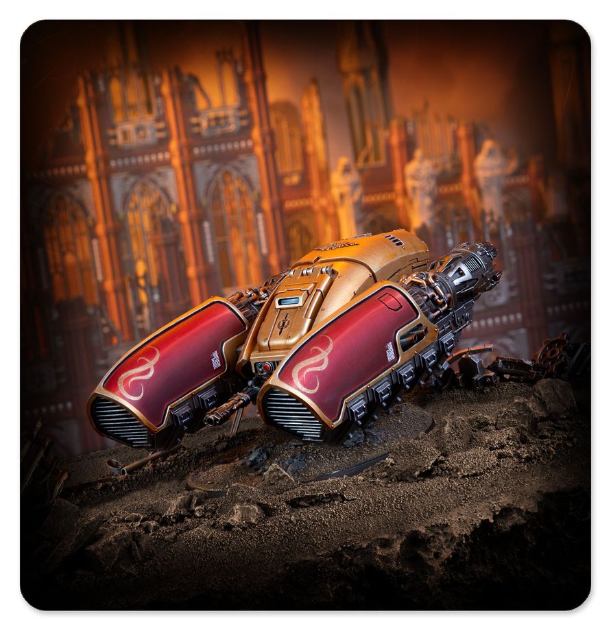 Adeptus Custodes: Pallas Grav-Attack - 禁軍：帕拉斯反重力戰車