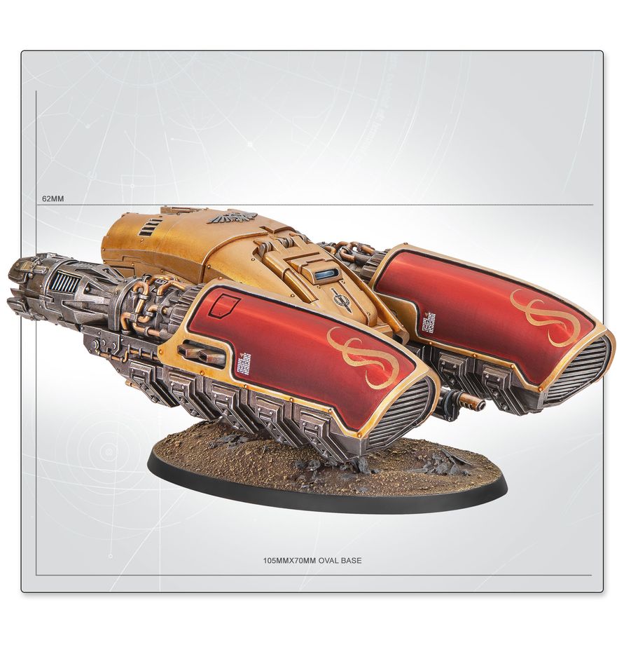 Adeptus Custodes: Pallas Grav-Attack - 禁軍：帕拉斯反重力戰車