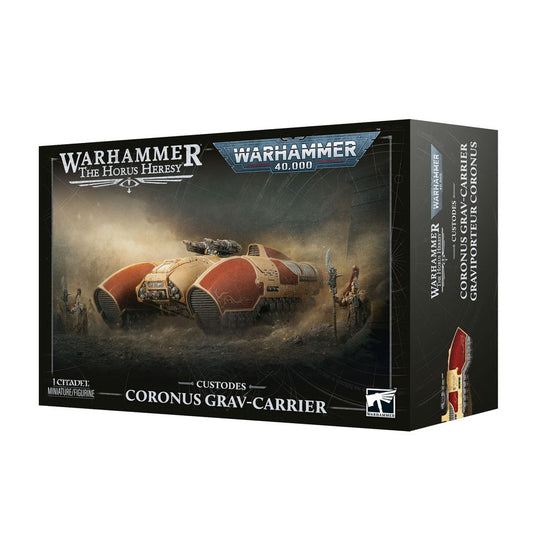 Adeptus Custodes: Coronus Grav-carrier - 禁軍：克洛諾斯反重力運兵車