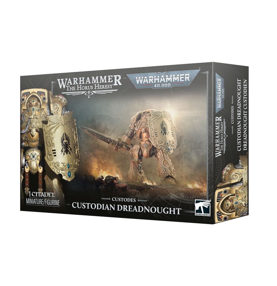 Adeptus Custodes: Custodian Dreadnought - 禁軍：禁軍無畏機甲