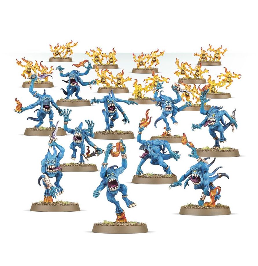 Disciples of Tzeentch: Blue Horrors and Brimstone Horrors - 奸奇使徒藍色懼妖