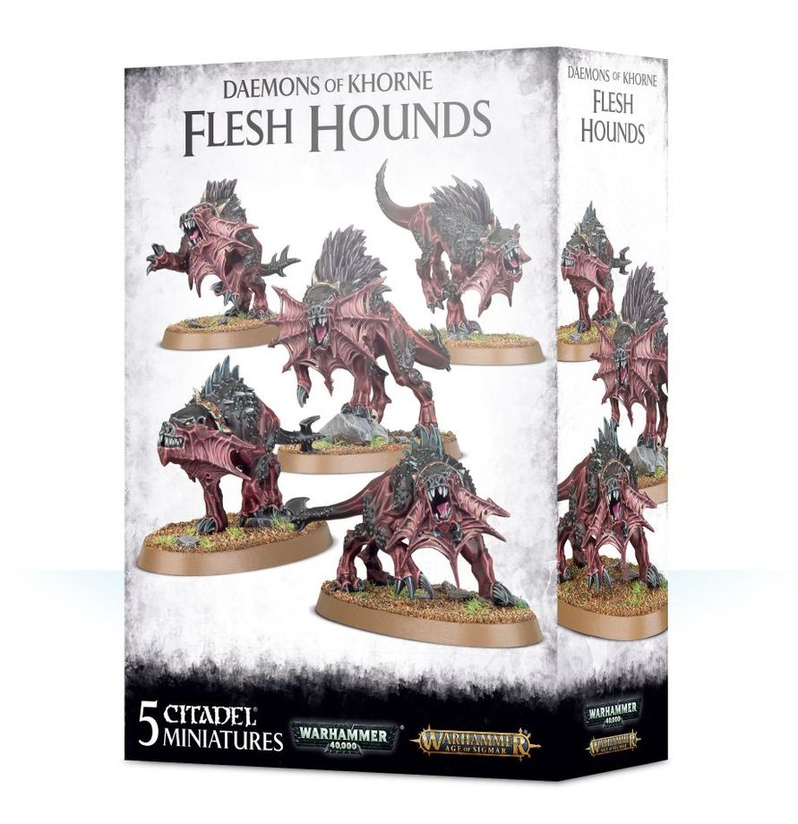 Blades of Khorne: Flesh Hounds - 恐虐之刃血肉獵犬