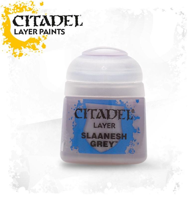 Layer/疊色漆：Slaanesh Grey (12ml)