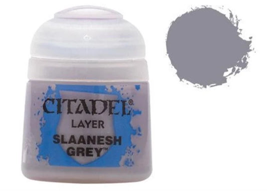 Dry/乾刷漆：Slaanesh Grey (12ml)