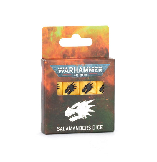Salamanders: Dice Set - 戰鎚40,000：火蜥蜴套骰