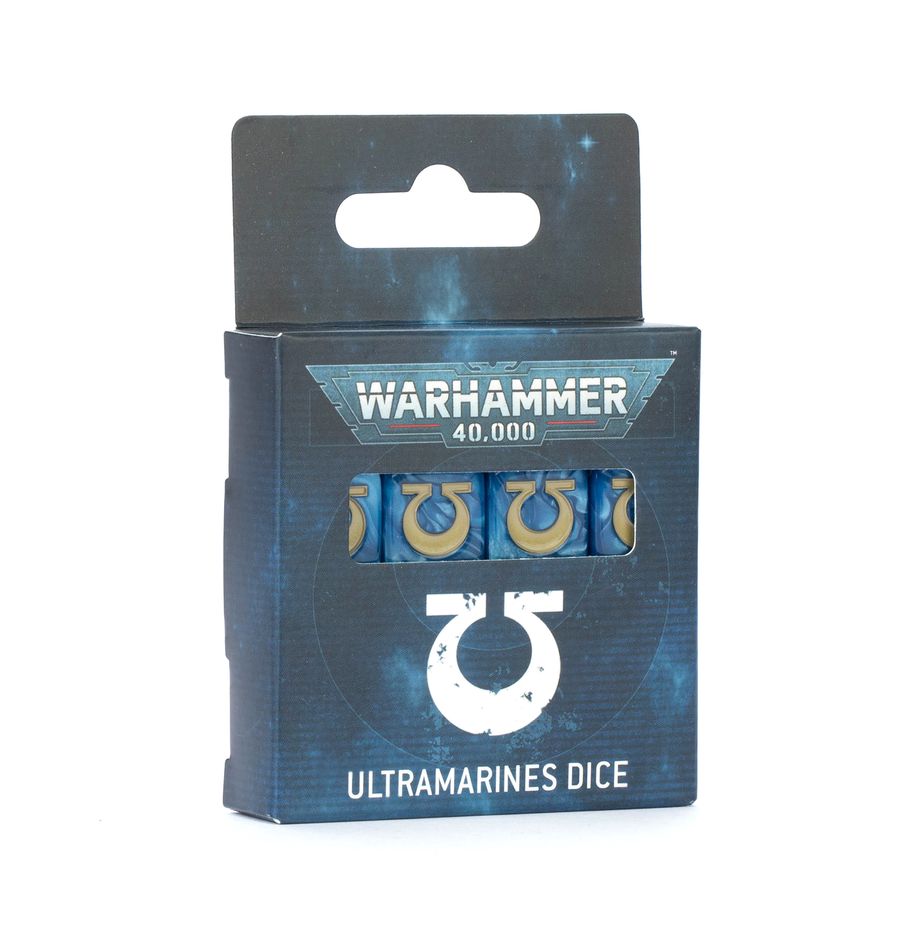Ultramarines: Dice Set - 戰鎚40,000：極限戰士套骰