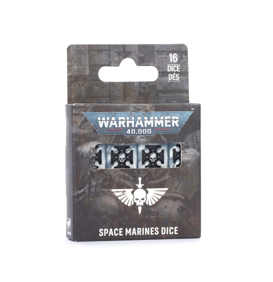 Space Marines: Dice Set - 戰鎚40,000：星際戰士骰組