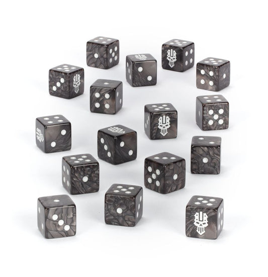 Chaos Space Marines: Iron Warriors Dice Set - 戰鎚40,000：鋼鐵勇士套骰