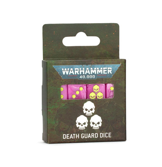 Death Guard: Dice Set - 戰鎚40,000：死亡守衛套骰組