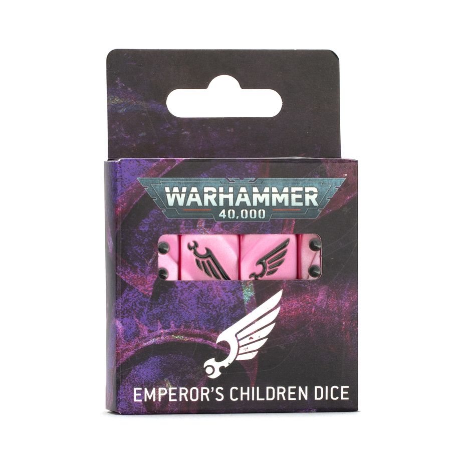 Emperor's Children: Dice Set - 戰鎚40,000：帝皇之子套骰
