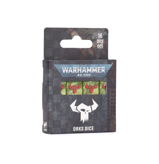 Orks: Dice Set - 戰鎚40,000：歐克蠻人骰組