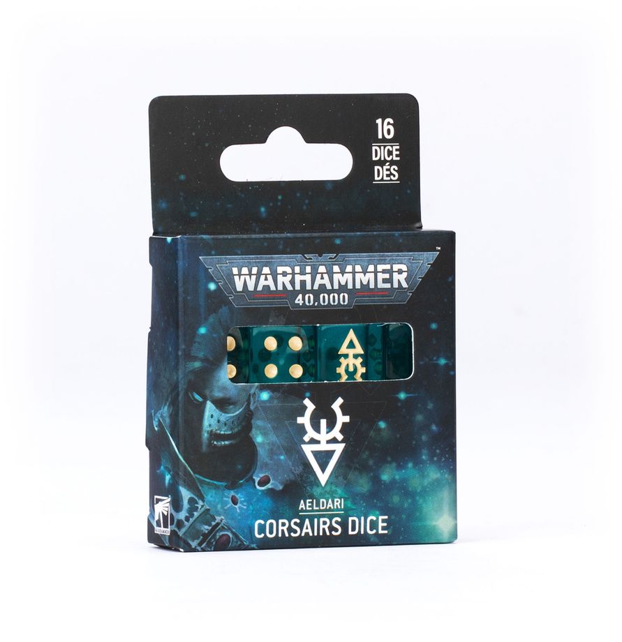 Aeldari: Corsairs Dice - 戰鎚40,000：艾達靈族海盜套骰