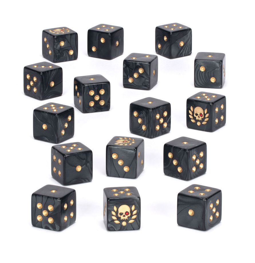 Astra Militarum: Commissar Yarrick Dice - 星界軍：政委雅瑞克套骰