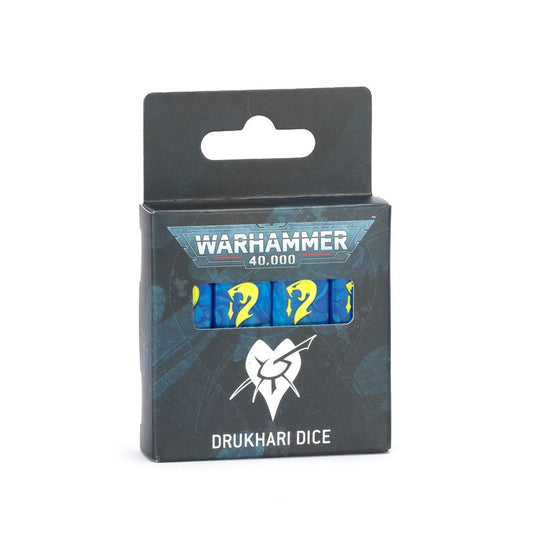 Drukhari: Dice Set - 戰鎚40,000：黑暗靈族套骰