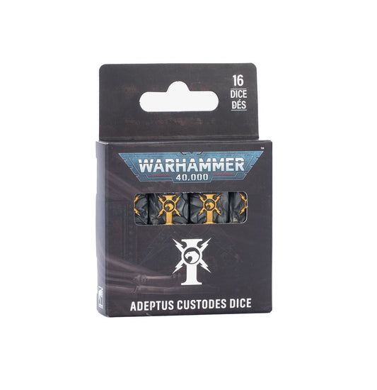 Adeptus Custodes: Dice Set - 戰鎚40,000：帝皇禁軍陣營骰組