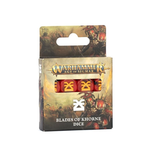 Blades of Khorne: Dice Set - 戰鎚西格瑪時代：恐虐之刃套骰