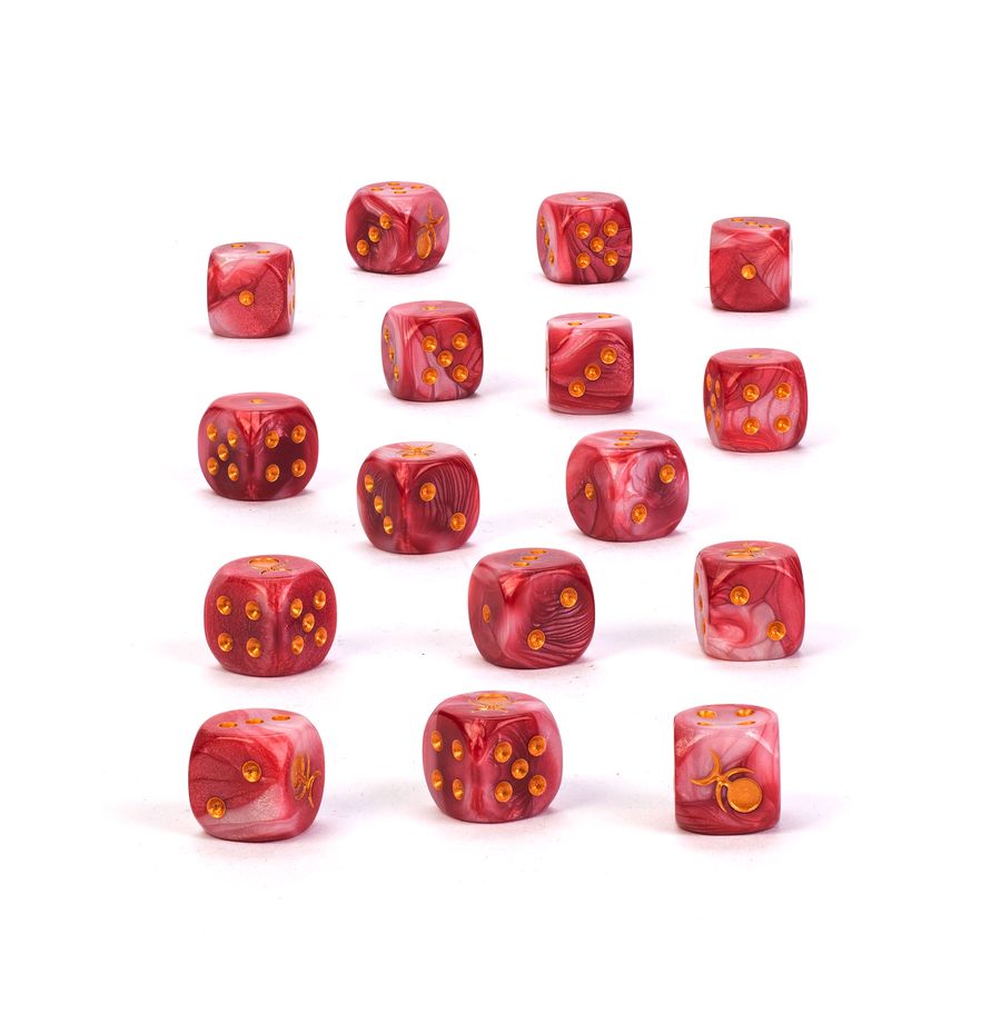Hedonites of Slaanesh: Dice Set - 戰鎚西格瑪時代：色孽慾魔套骰