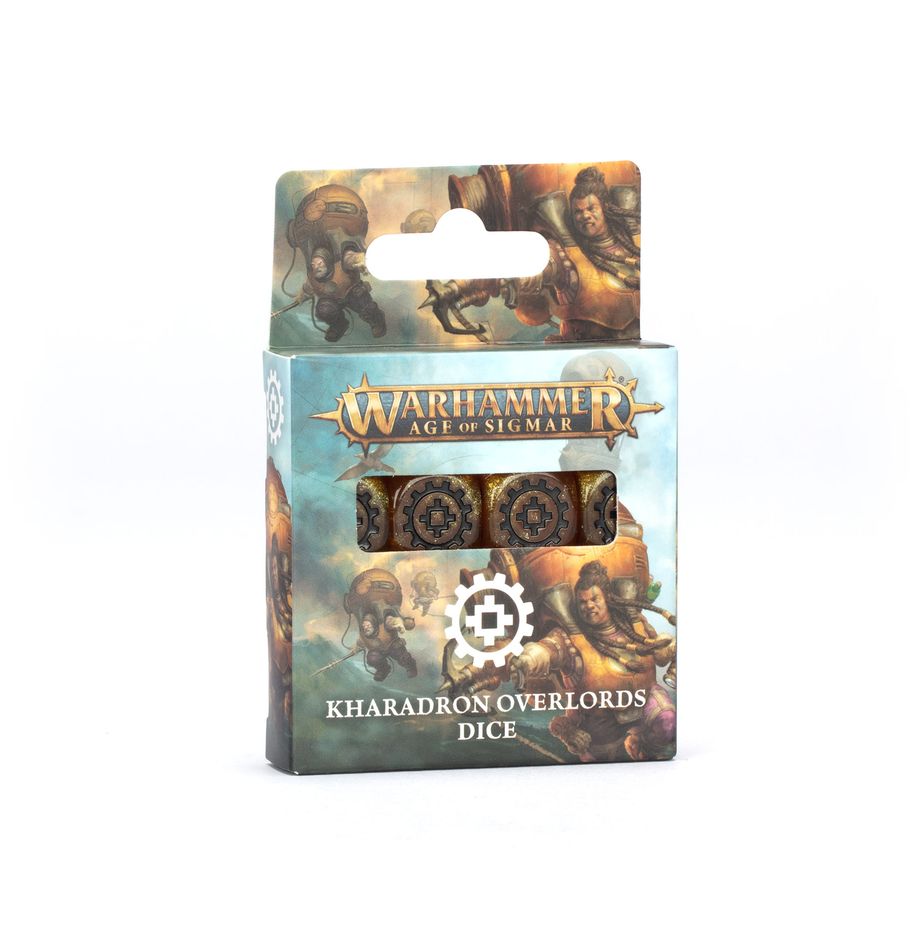 Kharadron Overlords: Dice Set - 戰鎚西格瑪時代：卡拉頓空霸套骰