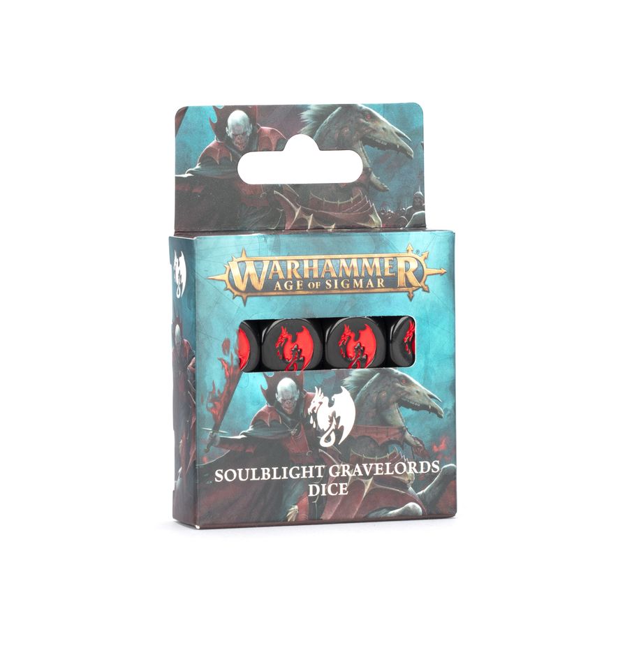 Soulblight Gravelords: Dice Set - 凋魂墓穴領主套骰