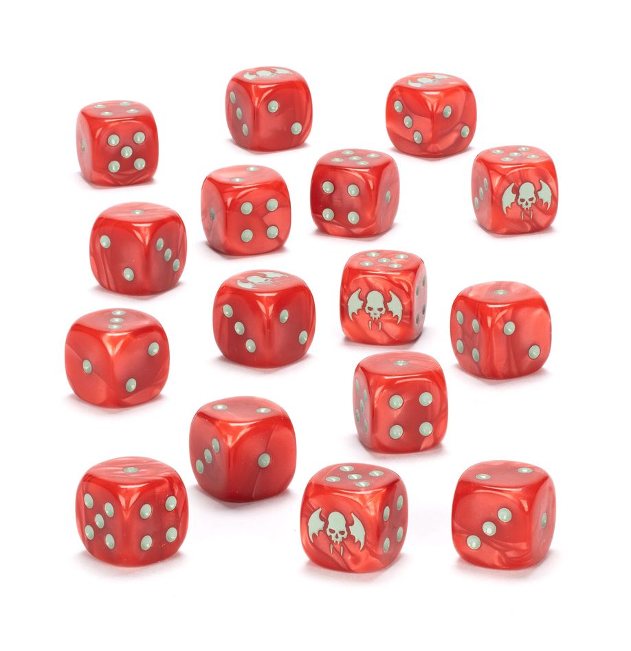 Flesh-eater Courts: Dice Set - 戰鎚西格瑪時代：食肉王廷套骰