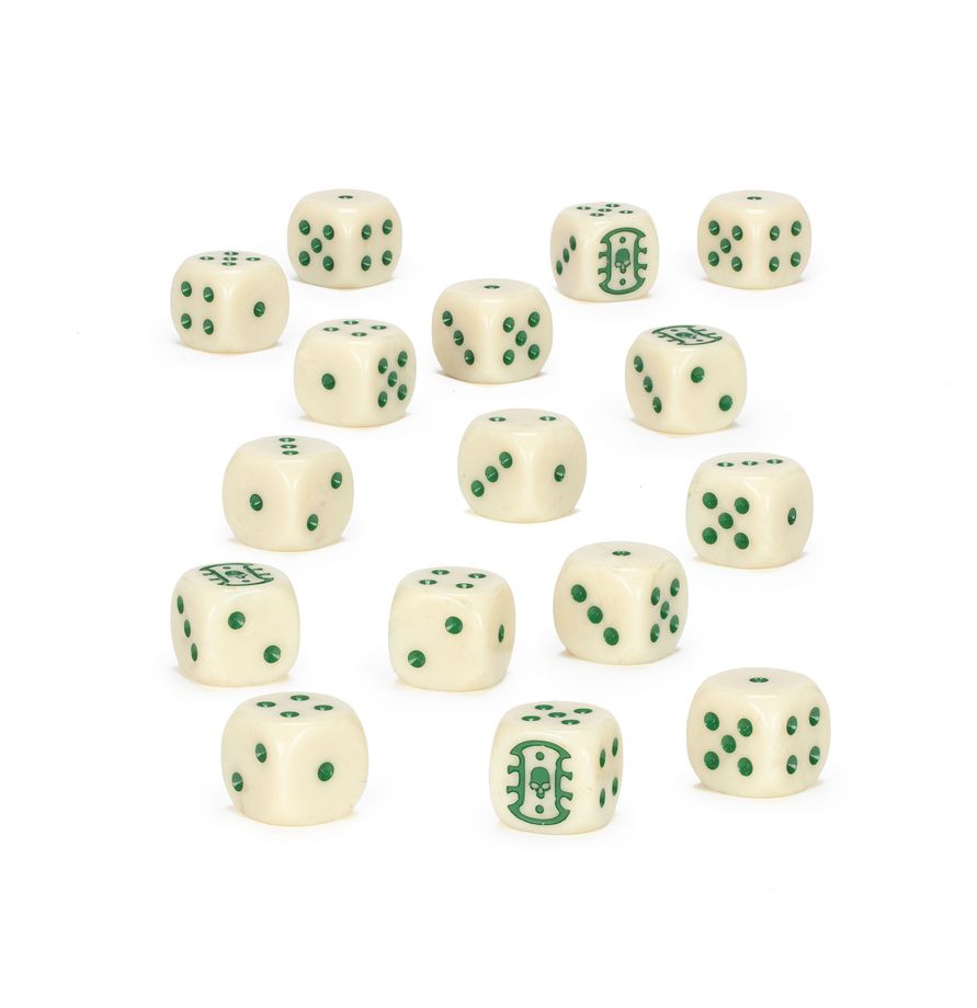 Ossiarch Bonereapers: Dice Set - 戰鎚西格瑪時代：殮骨骸軍套骰