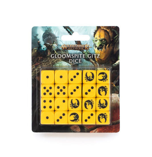 Gloomspite Gitz: Dice - 殘暴小子主題骰