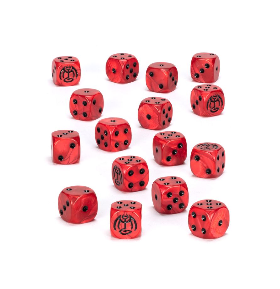 Daughters of Khaine: Dice Set - 戰鎚西格瑪時代：凱恩之女套骰