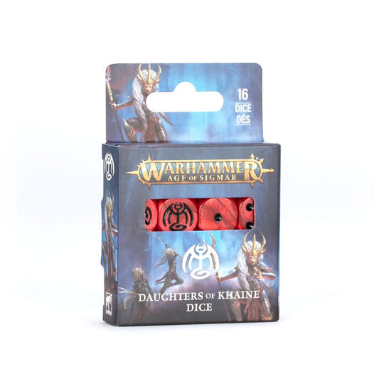 Daughters of Khaine: Dice Set - 戰鎚西格瑪時代：凱恩之女套骰