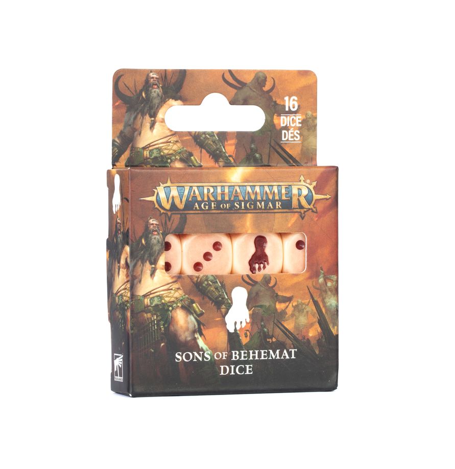 Sons of Behemat: Dice Set - 戰鎚西格瑪時代：貝希摩特之子骰組
