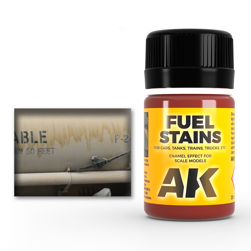 AK025 - Enamel Color - Fuel Stains