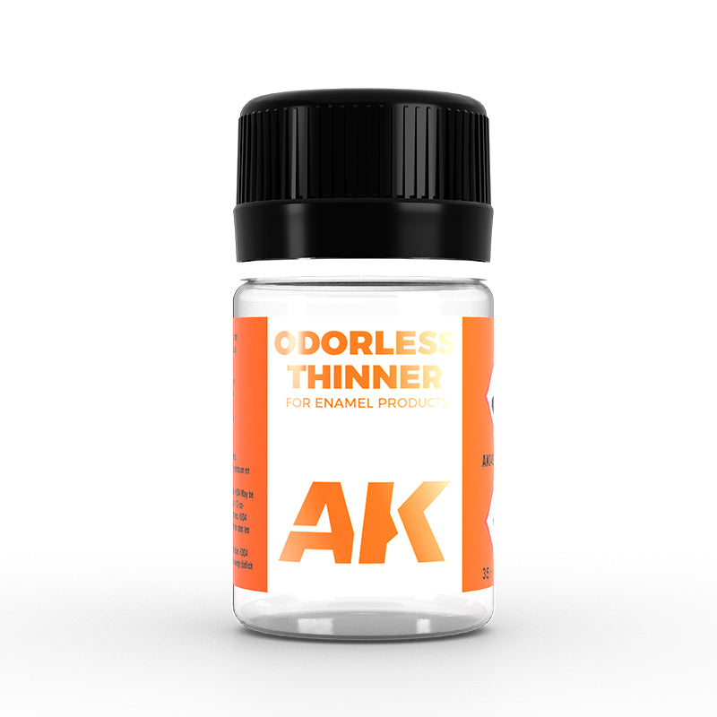 AK049 - Enamel Color - Odorless Thinner - 35ML