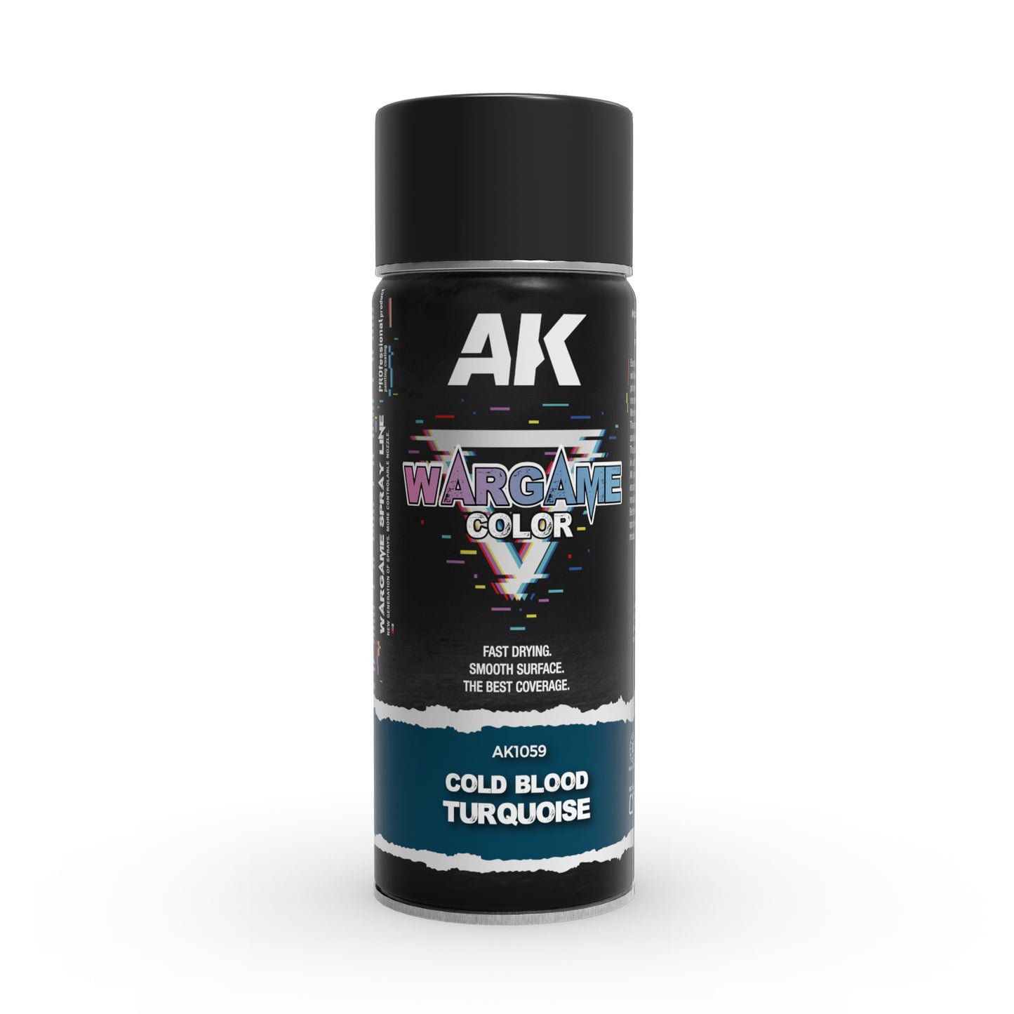 AK Sprays - Wargame Color - AK1059 - Cold Blood Turquoise Spray 400ml