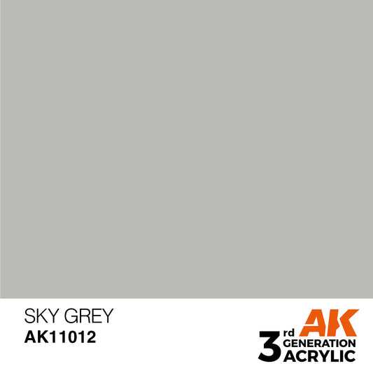 AK-11012 AK Interactive 3G Acrylic Sky Grey 17ml