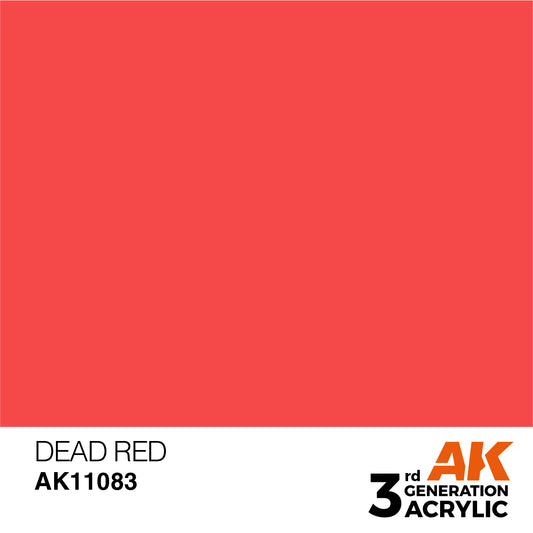 AK-11083 AK Interactive 3G Acrylic Dead Red 17ml