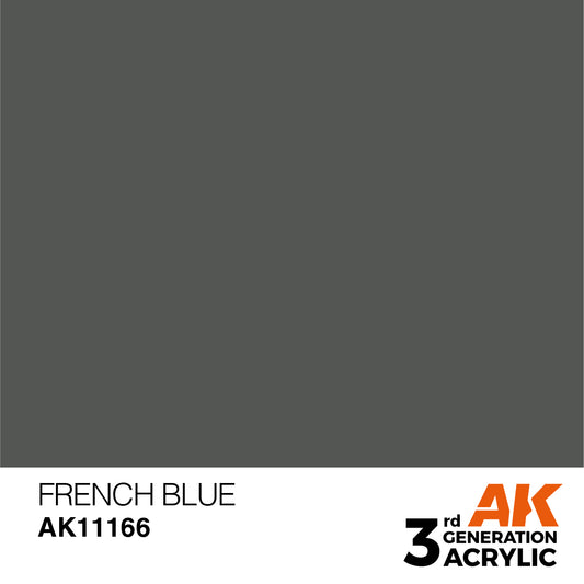 AK11166 AK Interactive 3G Acrylic French Blue 17ml