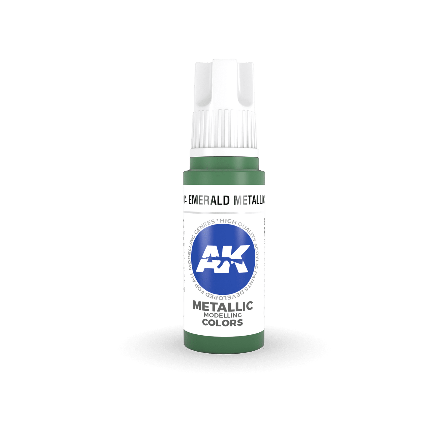 AK11204 AK Interactive 3G Acrylic Emerald Metallic Green 17ml