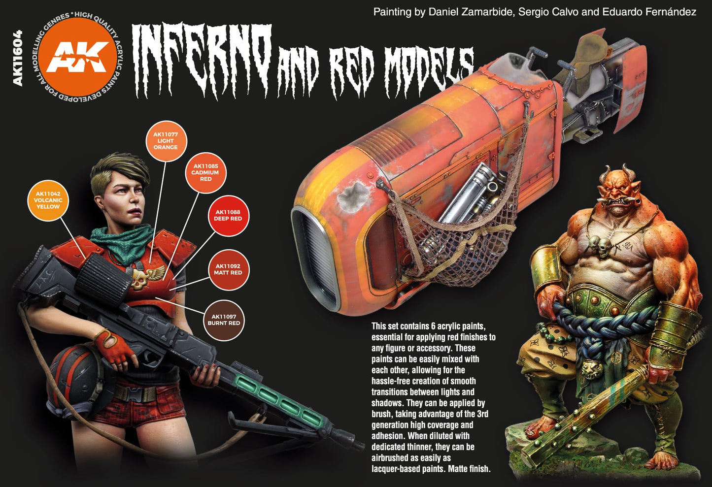 AK11604 - Inferno and Red Creatures
