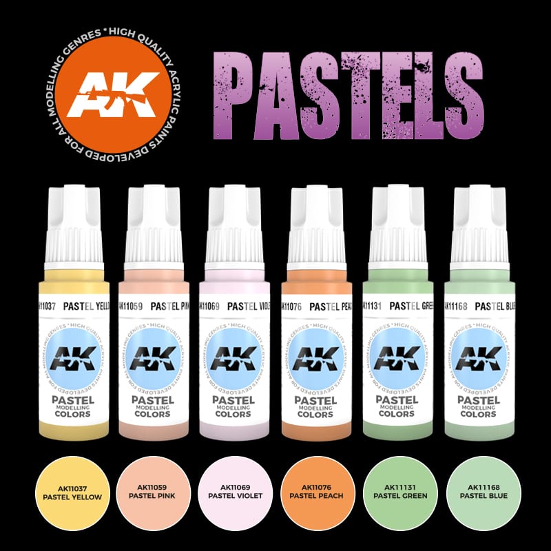 AK11607 - Pastels Colors Set