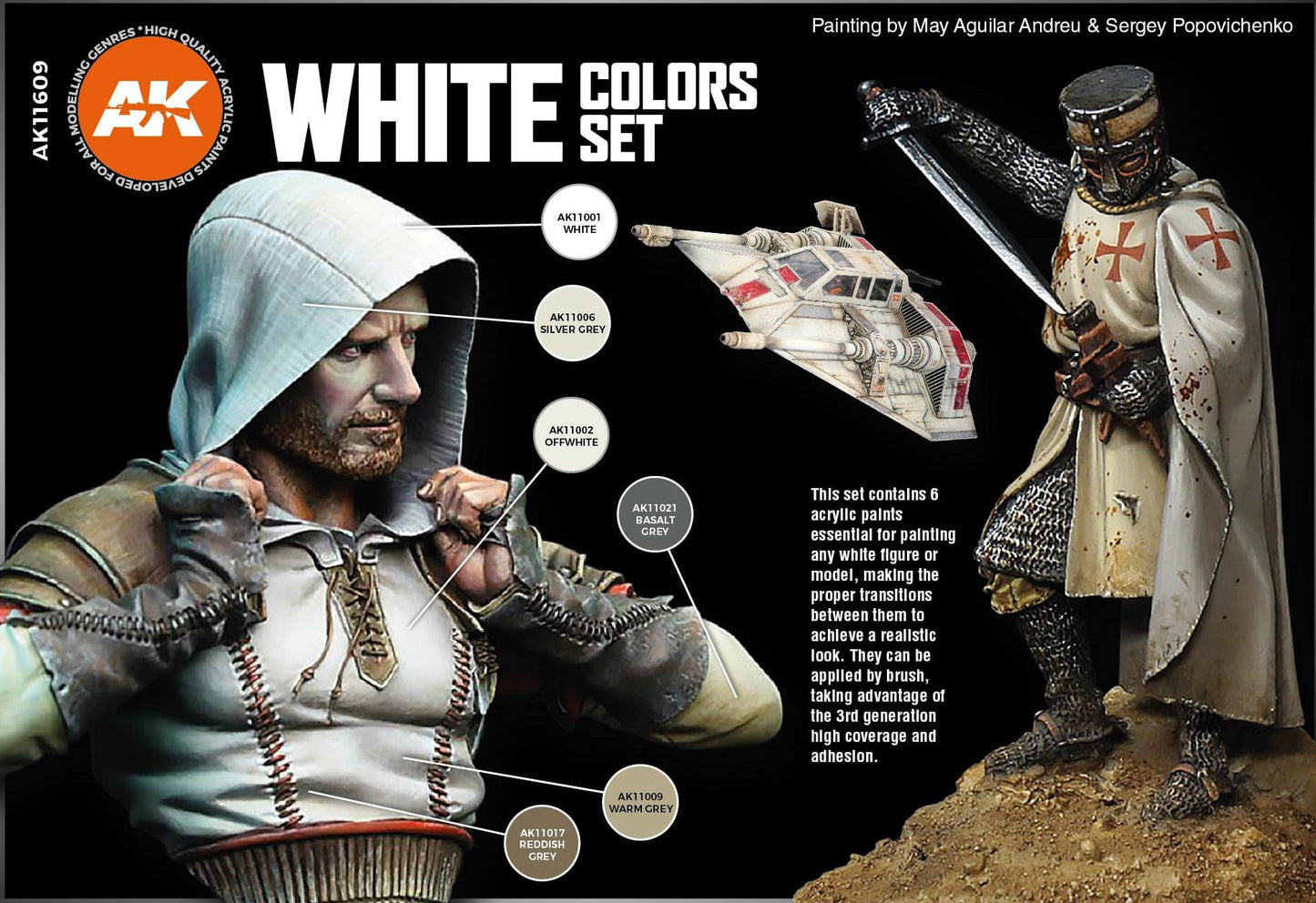 AK11609 - White Colors Set