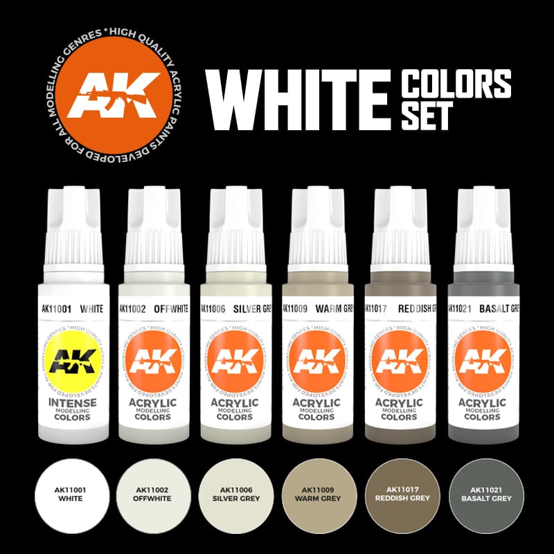 AK11609 - White Colors Set