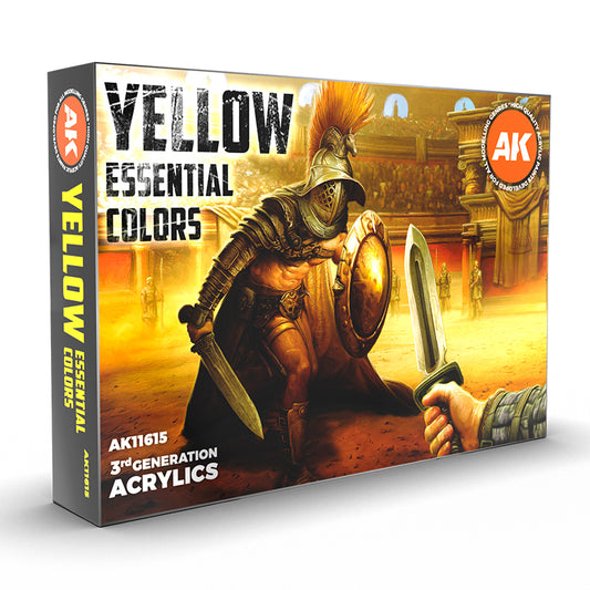 AK11615 - Yellow Essential Colors 3GEN Set